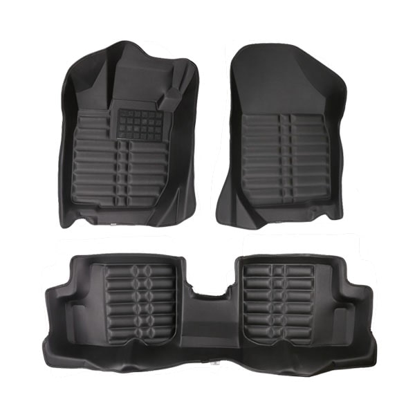 کفپوش رنو ساندرو مشکی پنج بعدی | برند AM