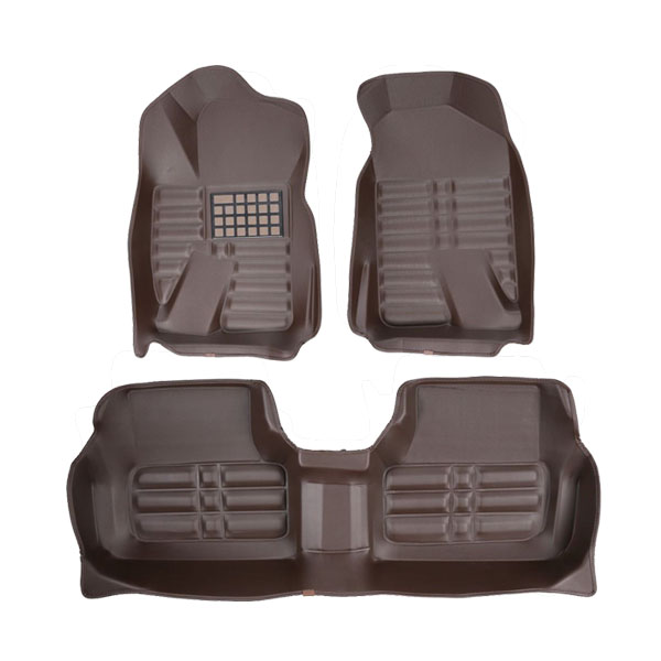 کفپوش پنج بعدی دنا قهوه ای | برند AM