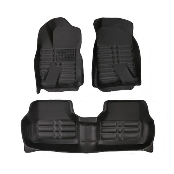 کفپوش پنج بعدی دنا مشکی | برند AM