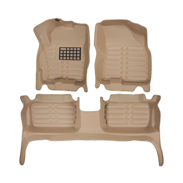 کفپوش پنج بعدی mvm x22 کرمی | برند AM