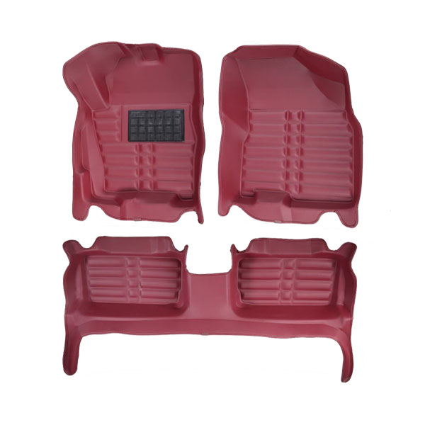 کفپوش پنج بعدی mvm x22 زرشکی | برند AM